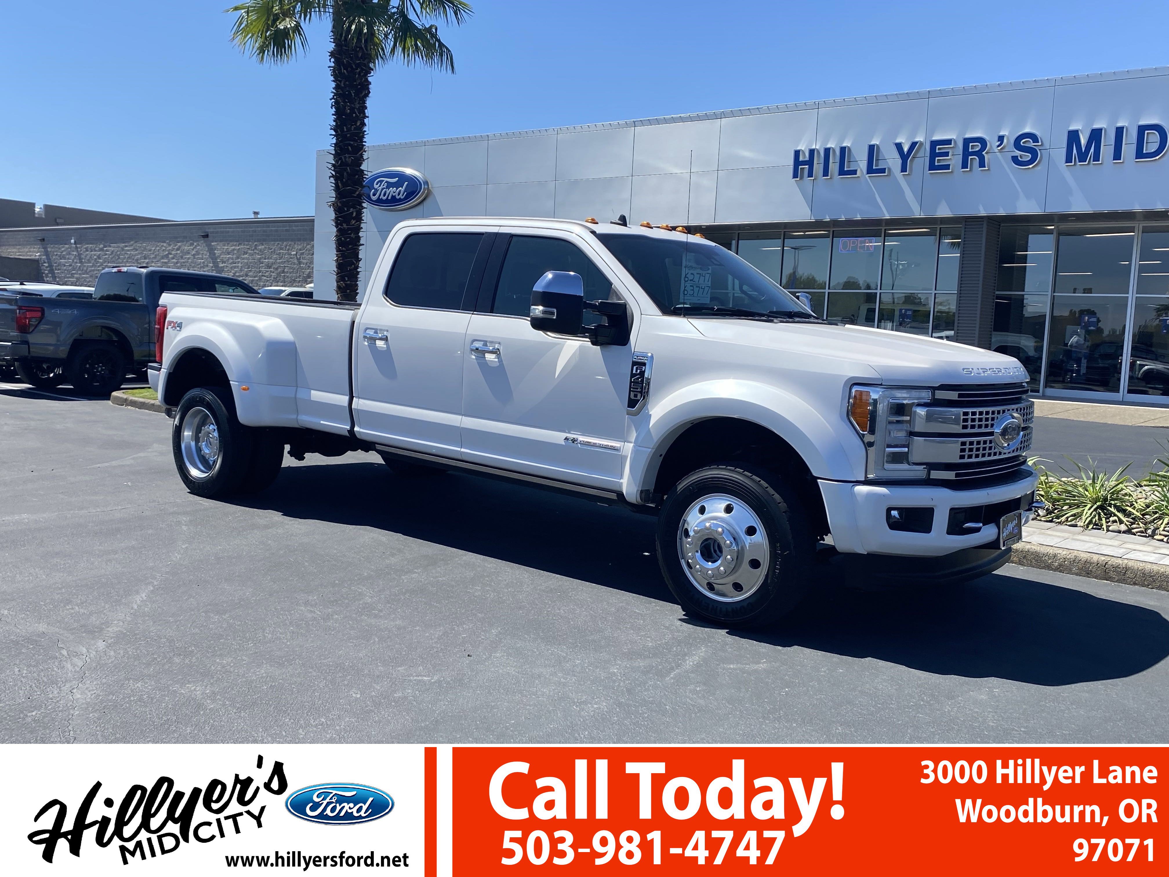 Used 2019 Ford F450 Platinum w/ Platinum Ultimate Package