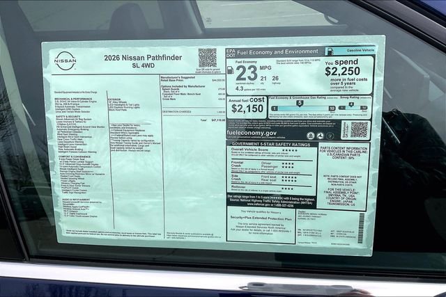 New 2026 Nissan Pathfinder SL image 13