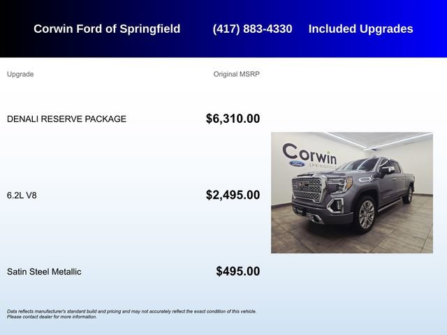 Used 2022 GMC Sierra 1500 Denali w/ Denali Reserve Package AWD/4WD image 5