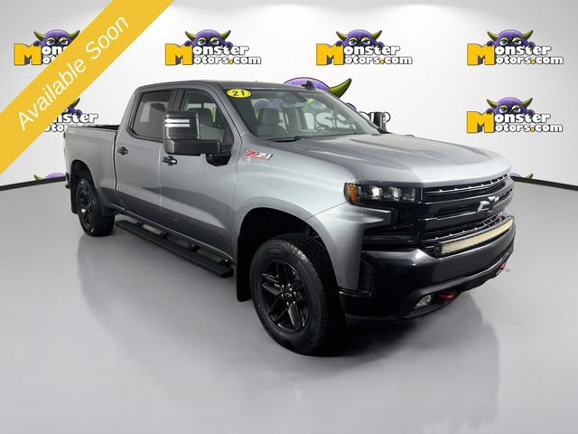 Used 2021 Chevrolet Silverado 1500 LT Trail Boss w/ Convenience Package II AWD/4WD image 3