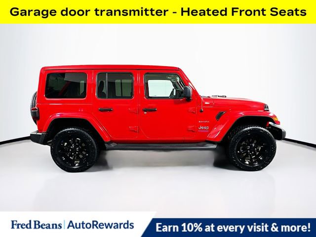 Used 2022 Jeep Wrangler Unlimited Sahara 4xe w/ Cold Weather Group image 8