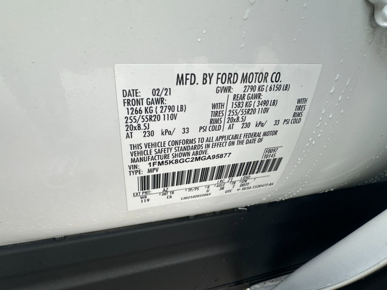 Certified 2021 Ford Explorer ST w/ Equipment Group 401A image 31