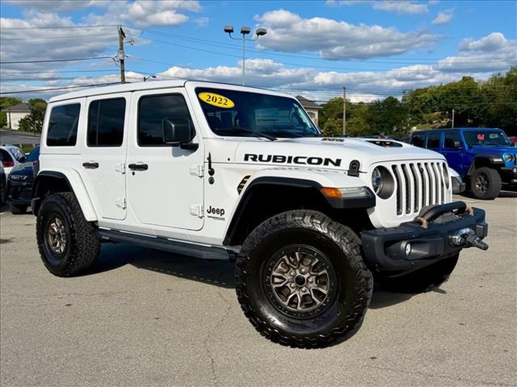 Used 2022 Jeep Wrangler Unlimited Rubicon w/ Trailer Tow Package AWD/4WD image 2