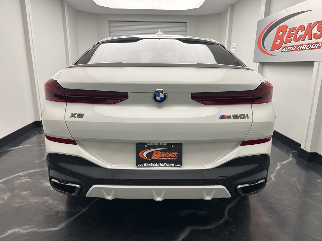 Used 2022 BMW X6 M50i w/ Executive Package image 28