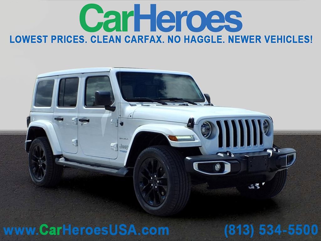 Used 2021 Jeep Wrangler Unlimited Sahara w/ Cold Weather Group image 1