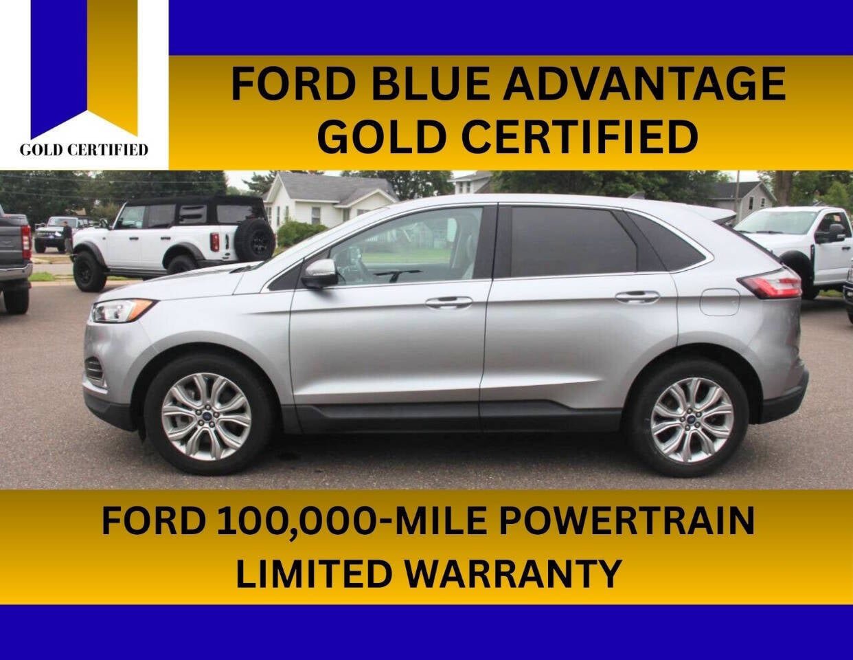 Certified 2022 Ford Edge Titanium AWD/4WD image 1