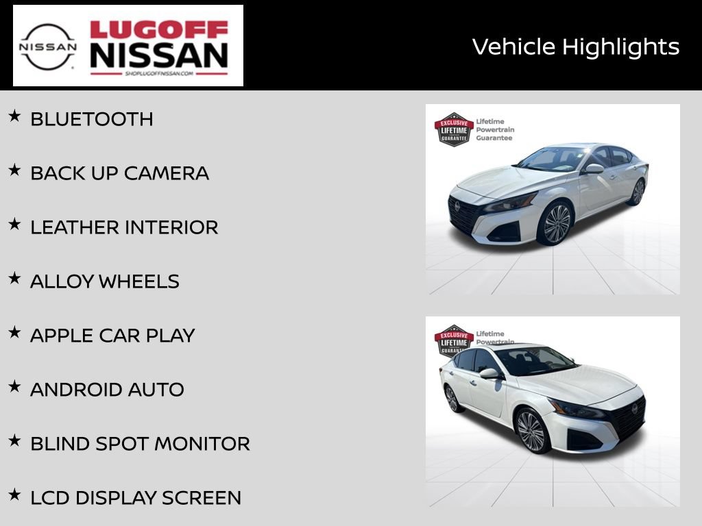 Certified 2023 Nissan Altima 2.5 SL FWD image 3