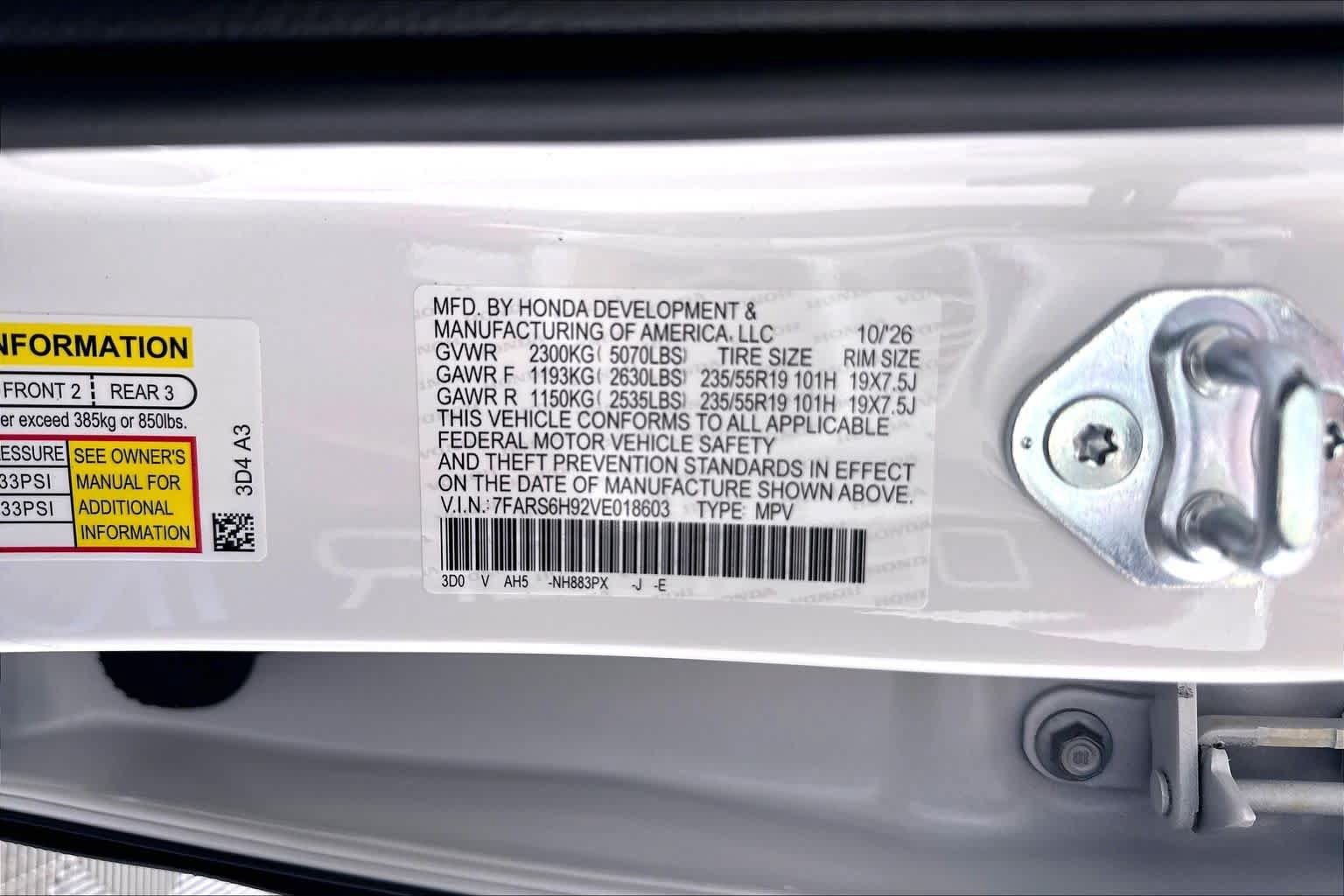New 2027 Honda CR-V Sport Touring image 18