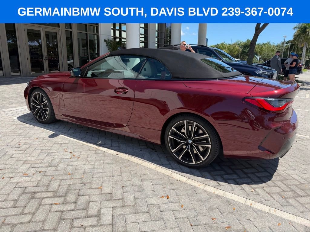 Certified 2024 BMW 430i Convertible w/ M Sport Package RWD image 5