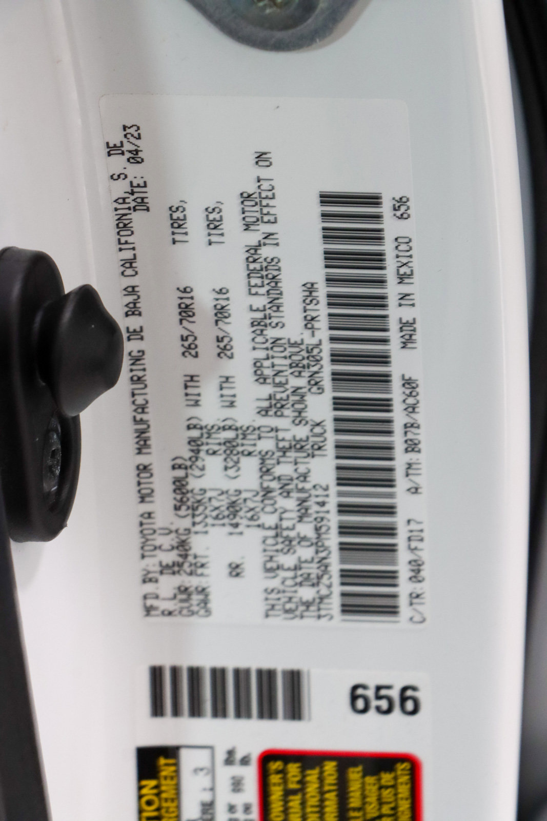 Used 2023 Toyota Tacoma TRD Off-Road image 32