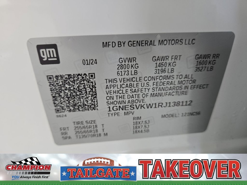 Certified 2024 Chevrolet Traverse LT FWD image 42