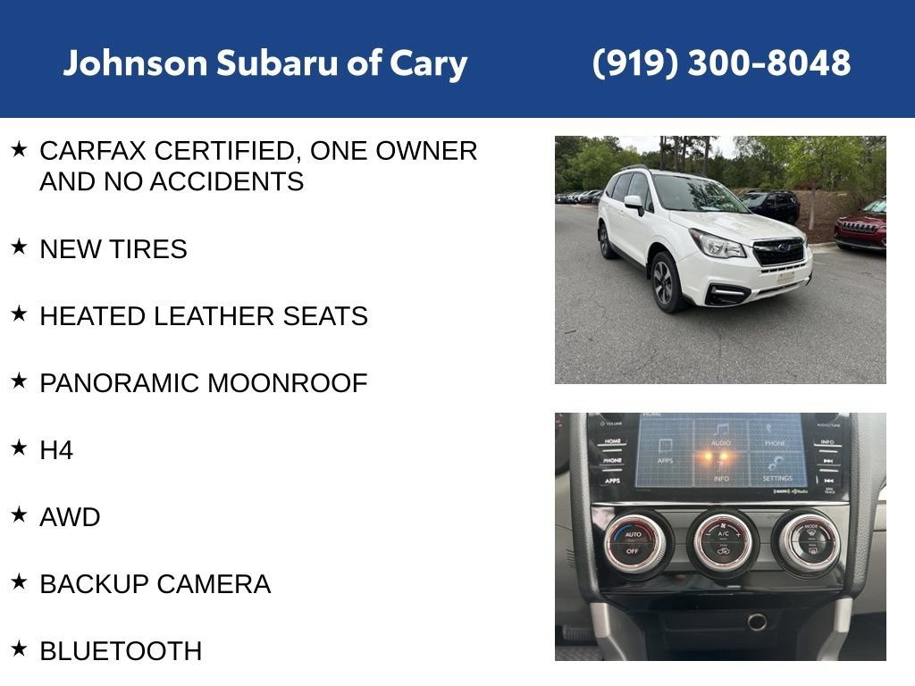 Used 2017 Subaru Forester 2.5i Premium w/ Protection Package #1 AWD/4WD image 6