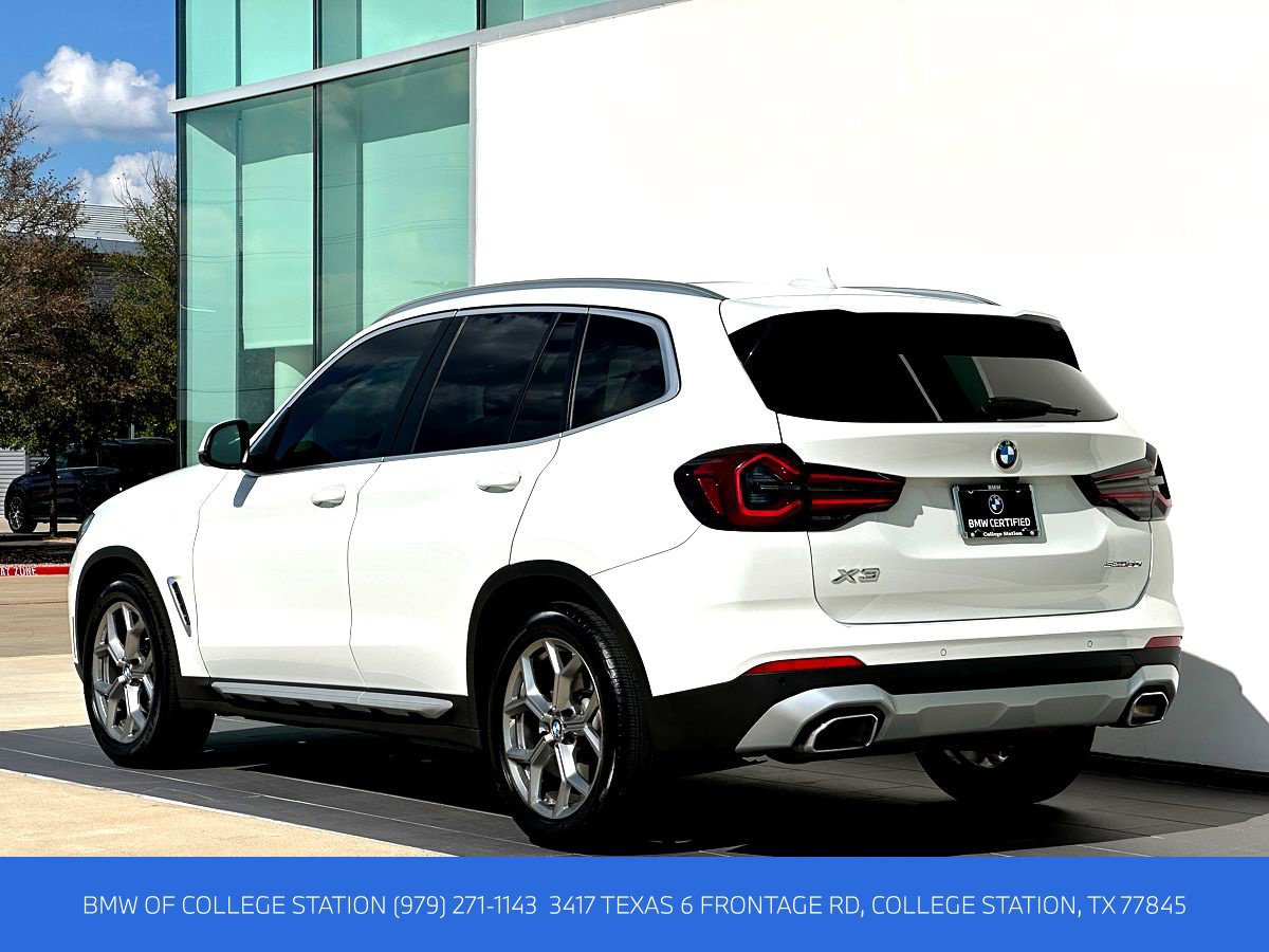Certified 2024 BMW X3 sDrive30i w/ Convenience Package RWD image 7