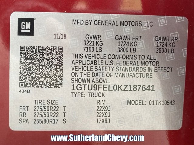 Used 2019 GMC Sierra 1500 Denali w/ Denali Ultimate Package image 64