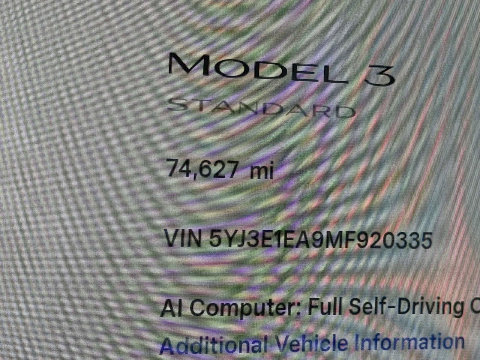 Used 2021 Tesla Model 3 Standard Range RWD image 30
