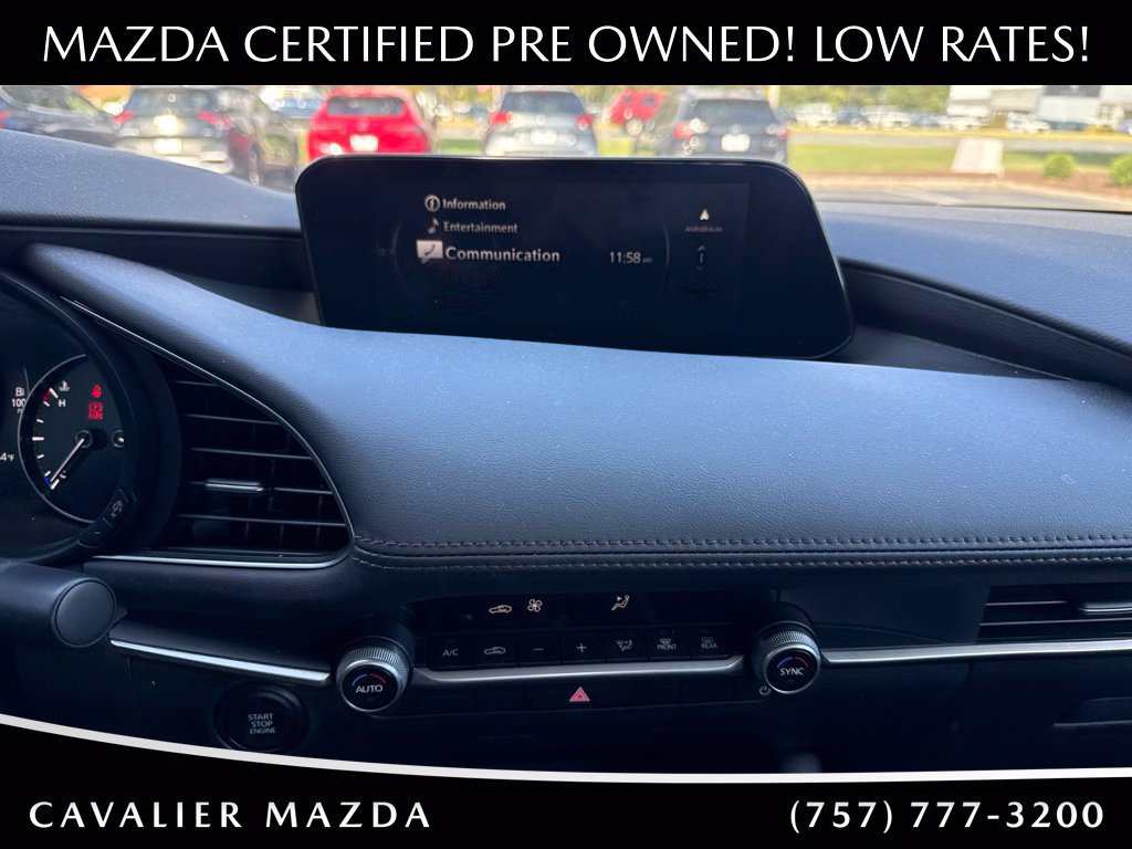 Certified 2025 MAZDA MAZDA3 s FWD image 17