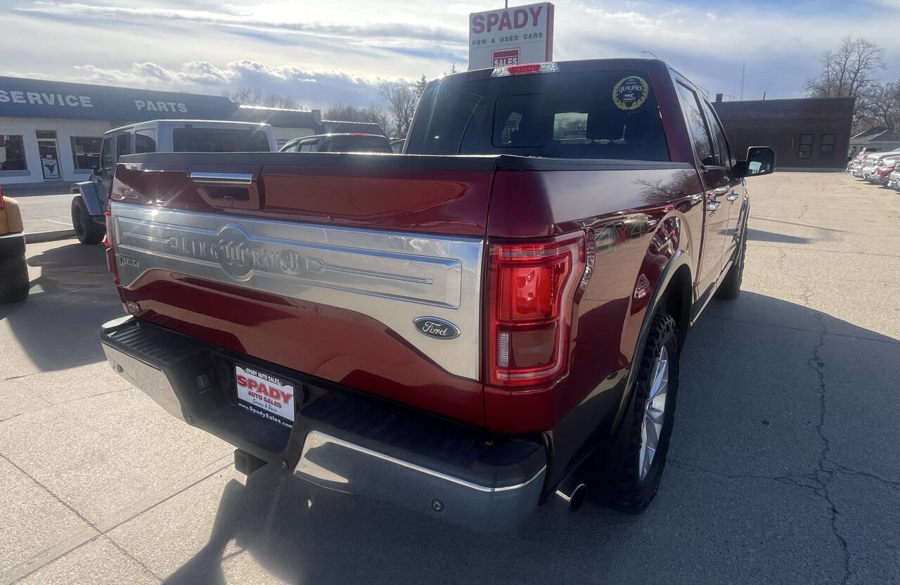 Used 2015 Ford F150 King Ranch w/ Equipment Group 601A Luxury image 6