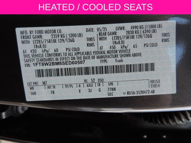 Used 2025 Ford F250 Platinum w/ Tremor Off-Road Package image 19