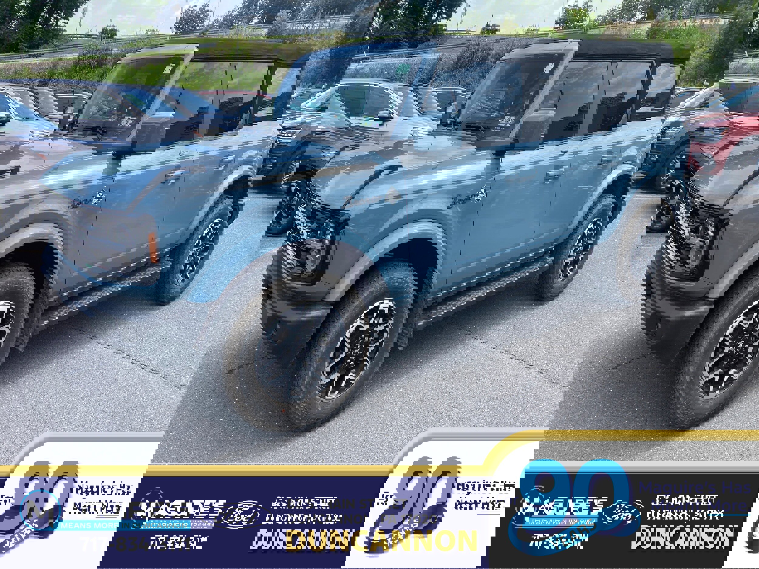 Certified 2022 Ford Bronco Outer Banks