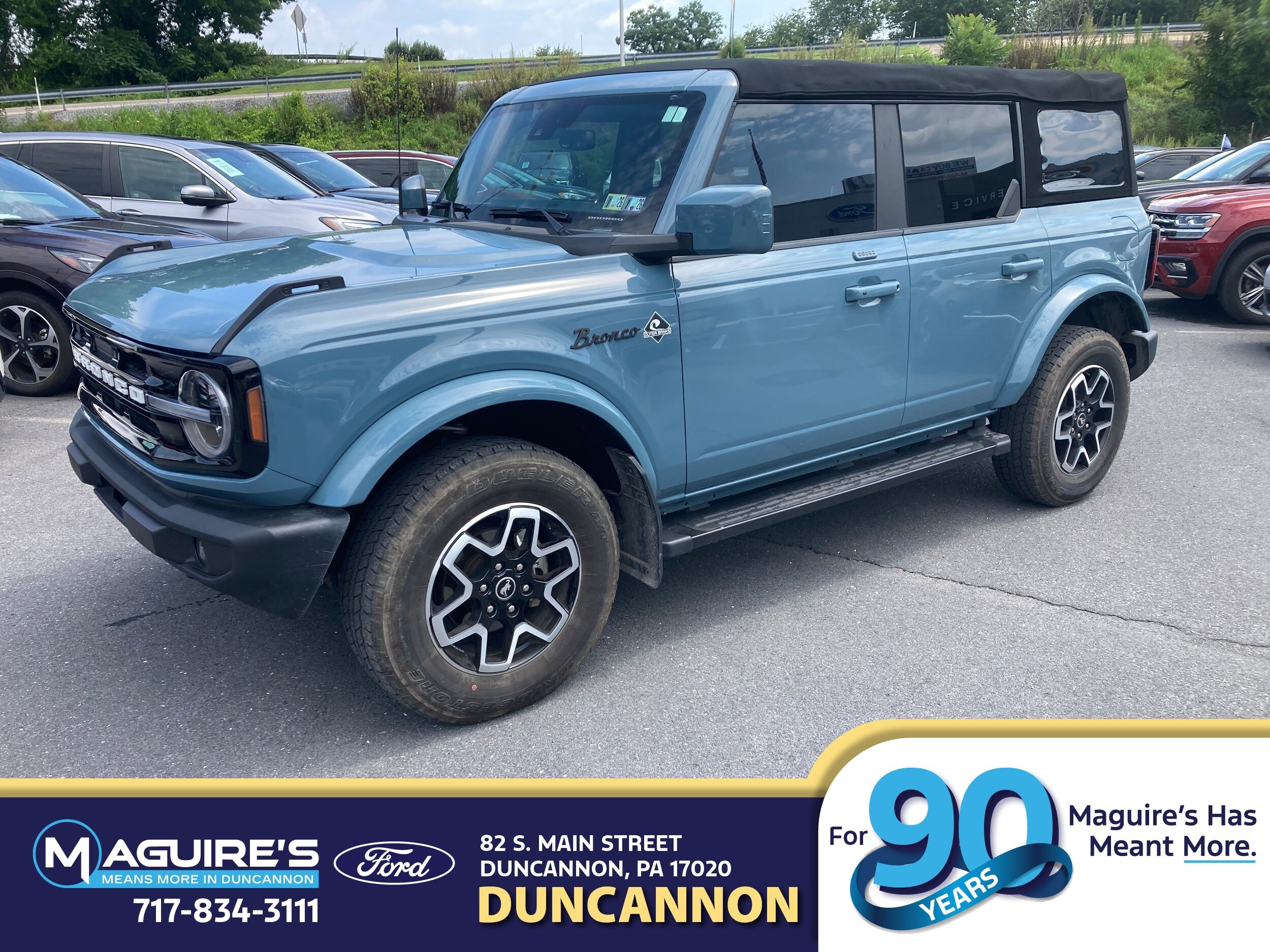 Certified 2022 Ford Bronco Outer Banks image 1
