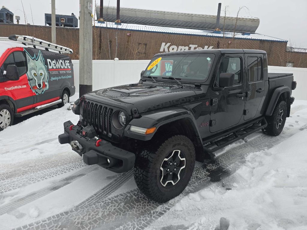 Used 2021 Jeep Gladiator Rubicon w/ Uconnect 4C Nav & Sound Group image 11