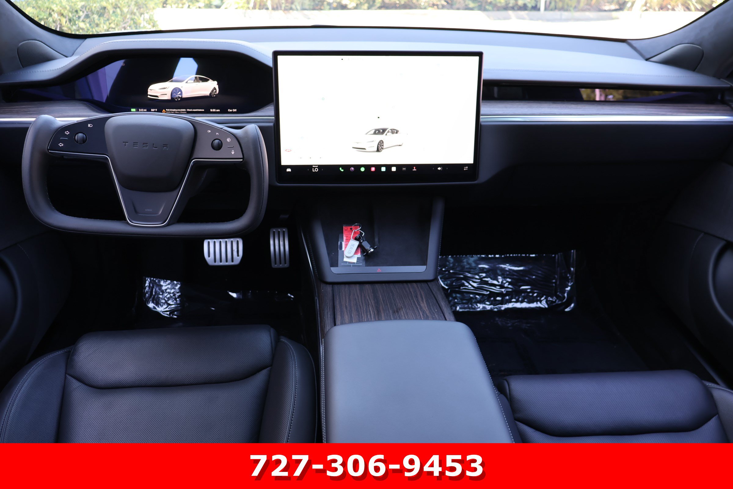 Used 2021 Tesla Model S Plaid AWD/4WD image 16