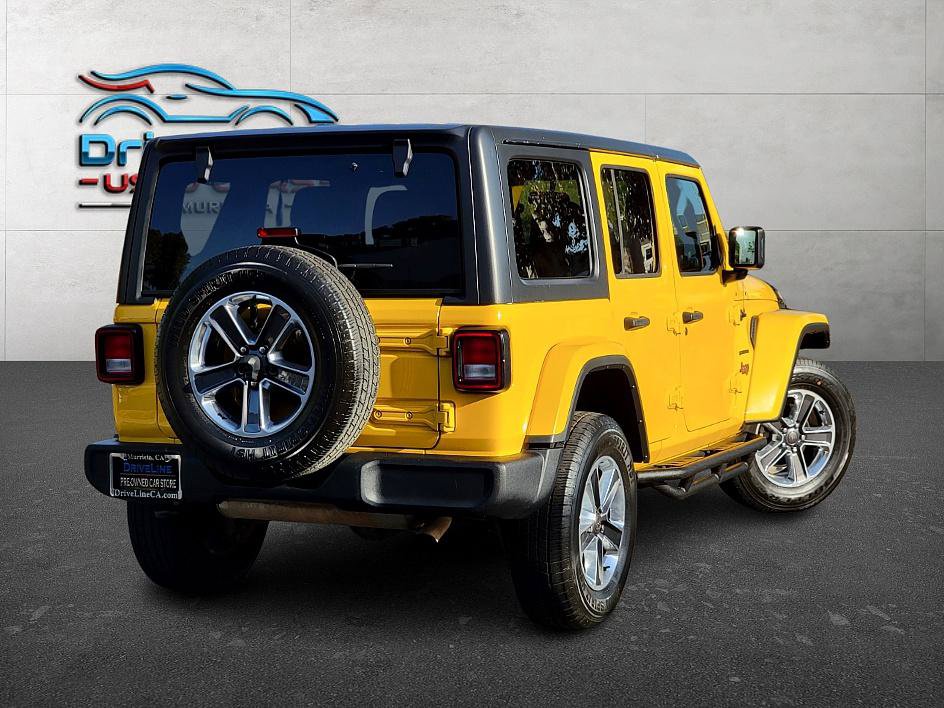 Used 2019 Jeep Wrangler Unlimited Sahara AWD/4WD image 14