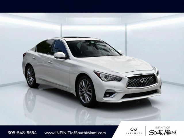 Used 2023 INFINITI Q50 Luxe w/ Cargo Package RWD image 3