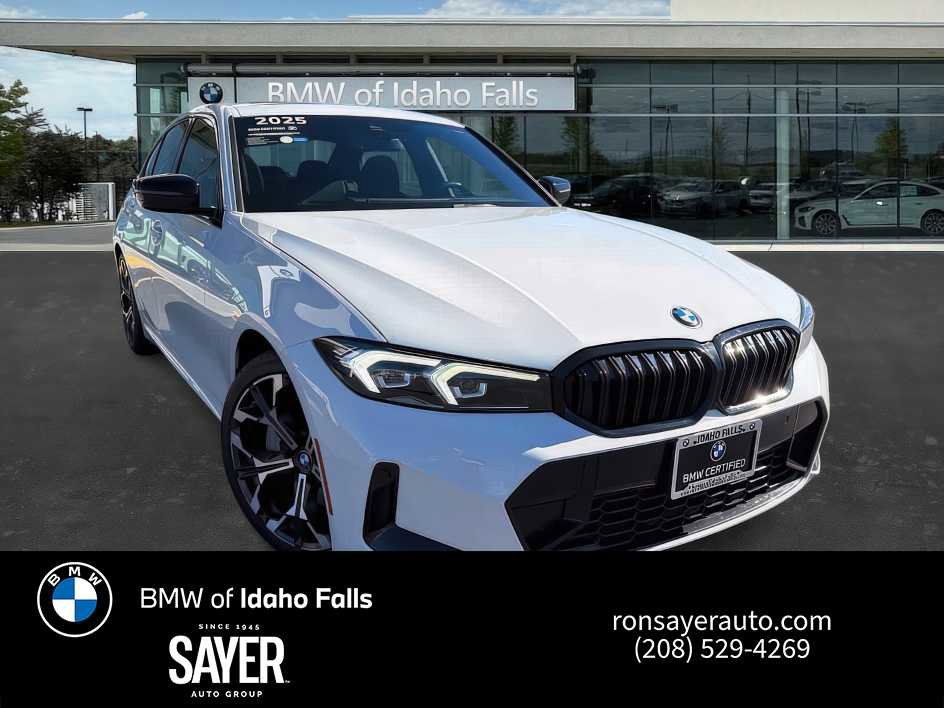 Certified 2025 BMW 330i xDrive Sedan w/ M Sport Package AWD/4WD image 1