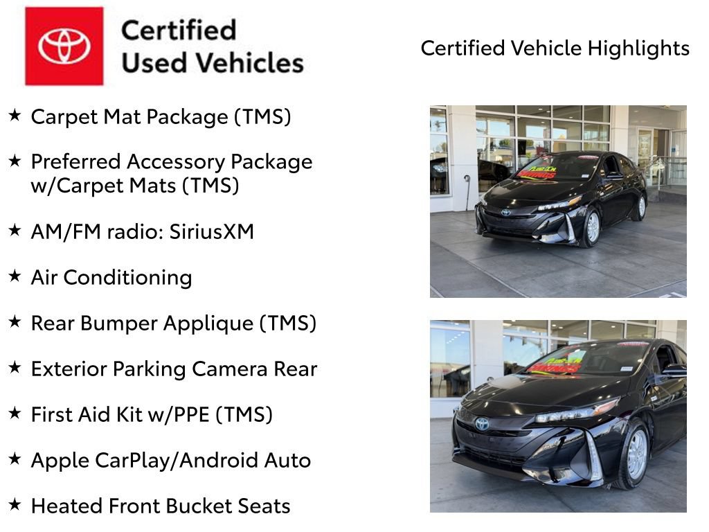 Certified 2021 Toyota Prius Prime LE FWD image 7
