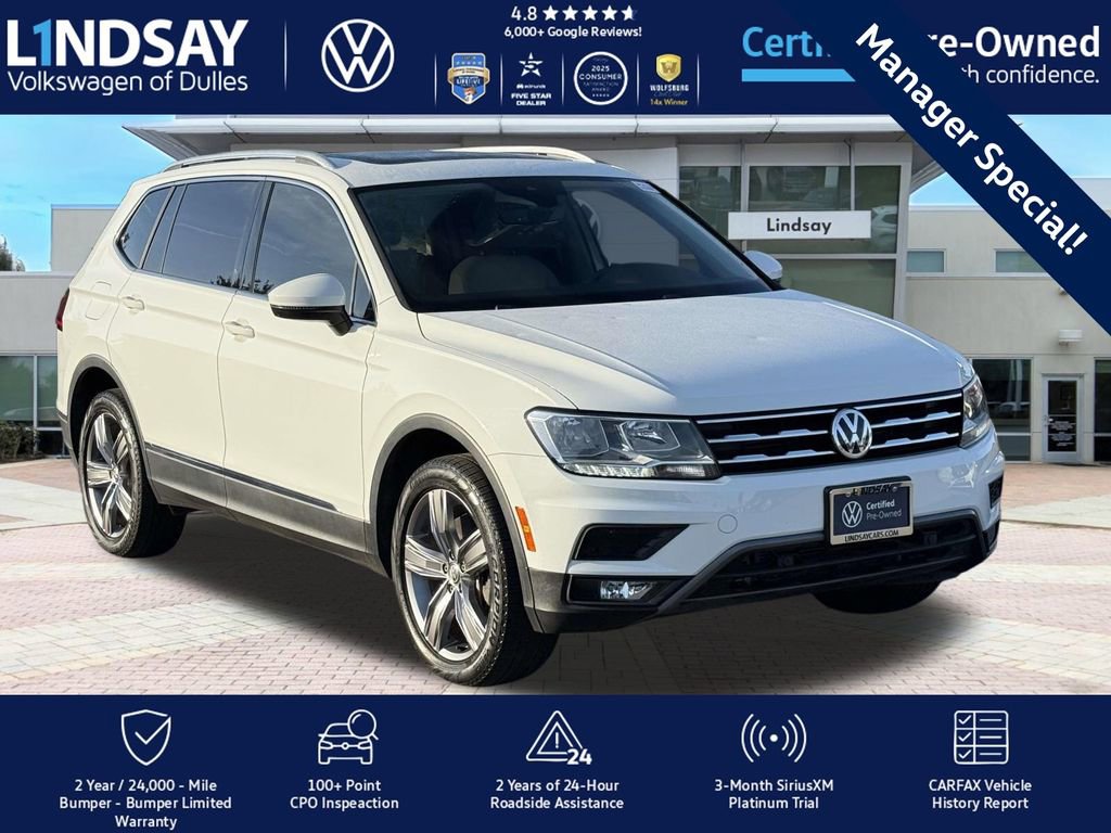 Certified 2021 Volkswagen Tiguan SEL image 1