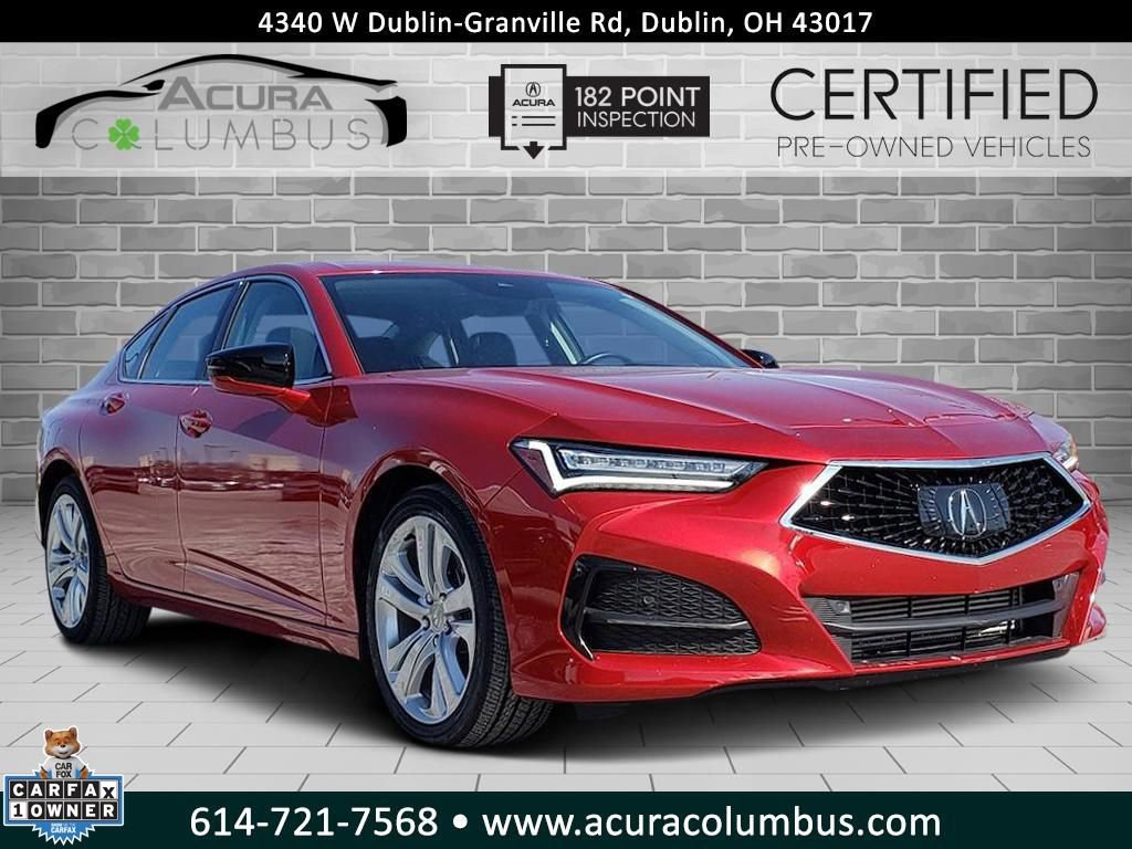 Certified 2023 Acura TLX w/ Technology Package image 1