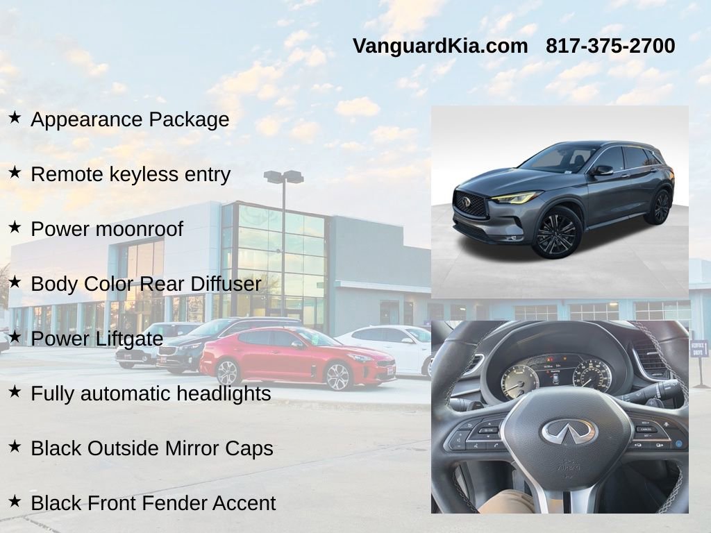 Used 2022 INFINITI QX50 Luxe w/ Appearance Package image 6