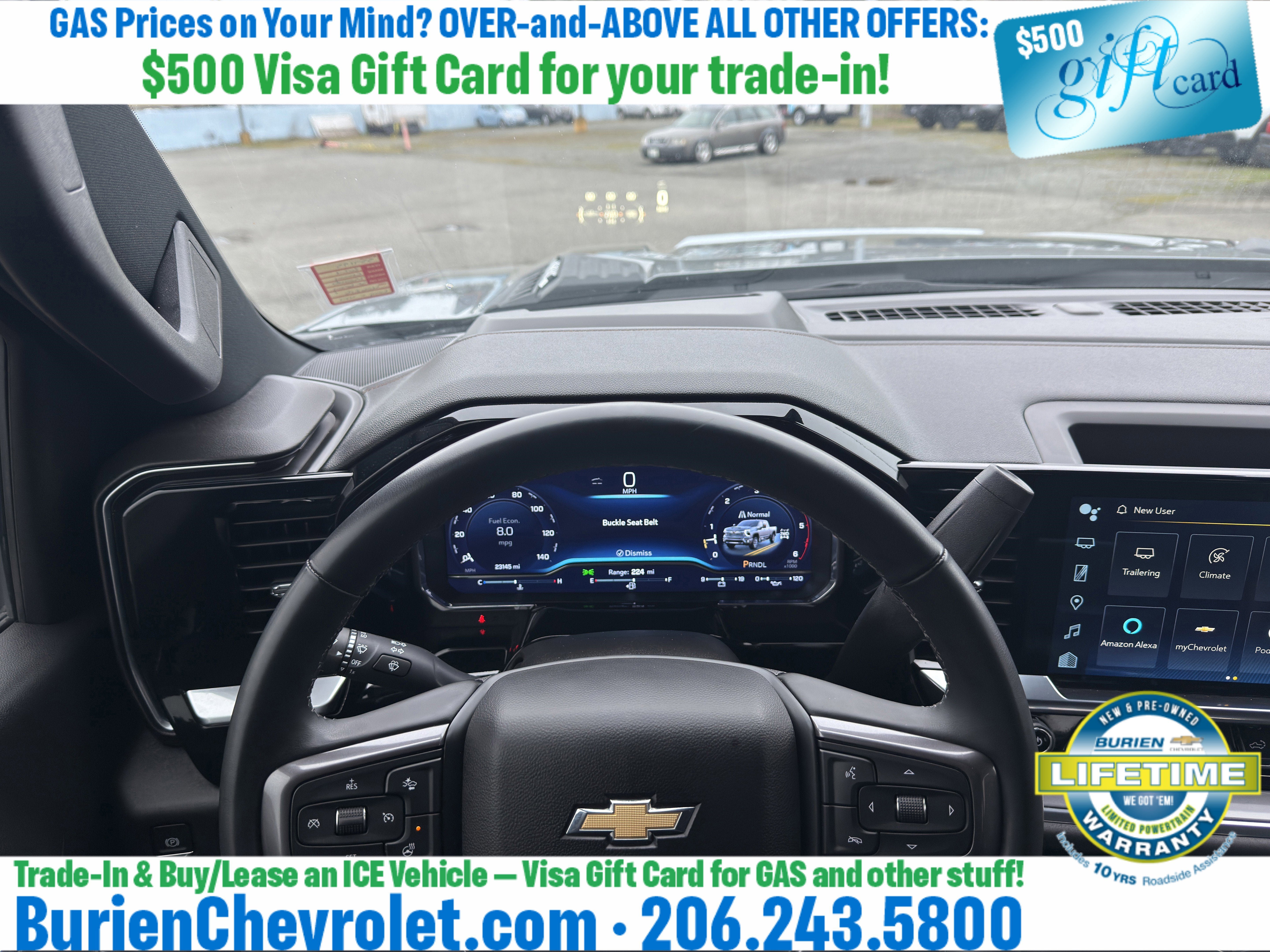 Used 2024 Chevrolet Silverado 3500 High Country w/ High Country Premium Package AWD/4WD image 13