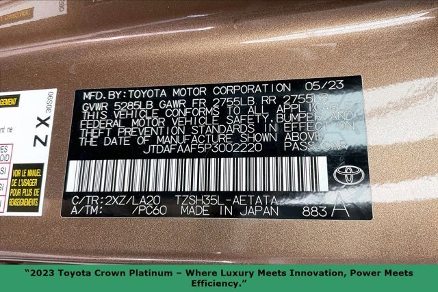 Used 2023 Toyota Crown Platinum image 35