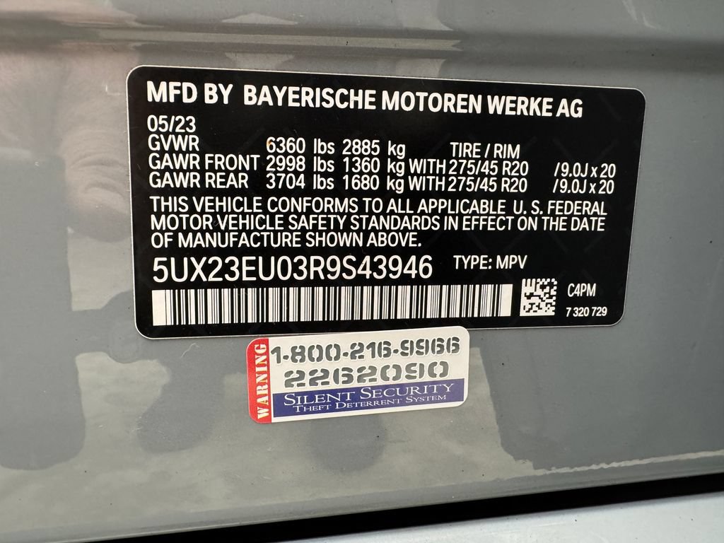 Used 2024 BMW X5 xDrive40i w/ M Sport Package AWD/4WD image 33