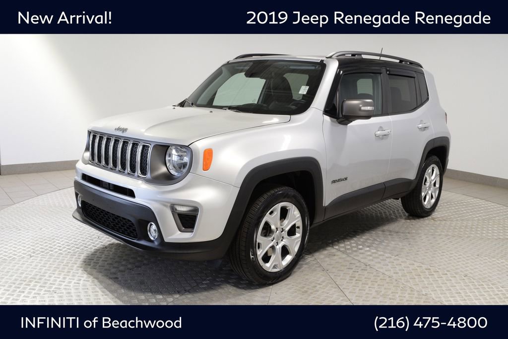 Used 2019 Jeep Renegade Limited w/ UConnect 8.4 Nav Group AWD/4WD image 1