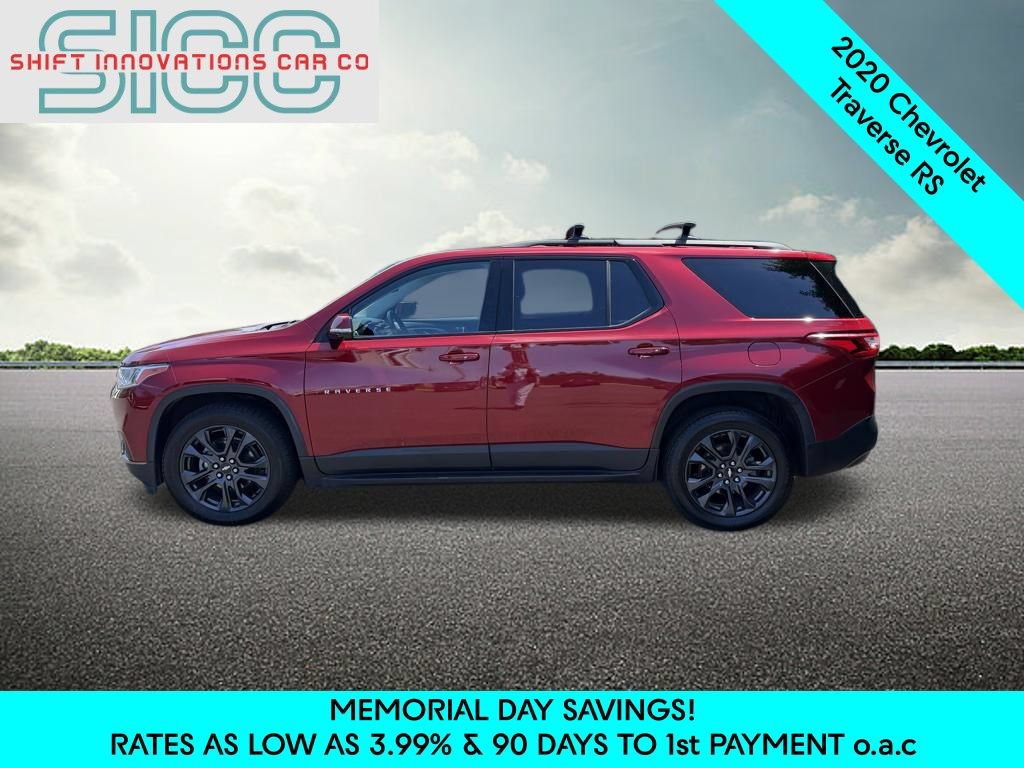 Used 2020 Chevrolet Traverse RS w/ LPO, 'HIT The Road' Package AWD/4WD image 3