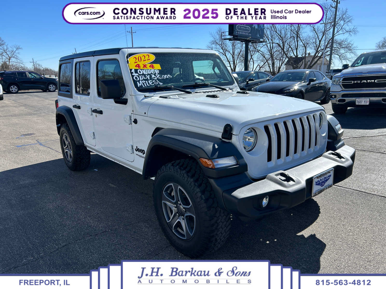 Used 2022 Jeep Wrangler Unlimited Sport