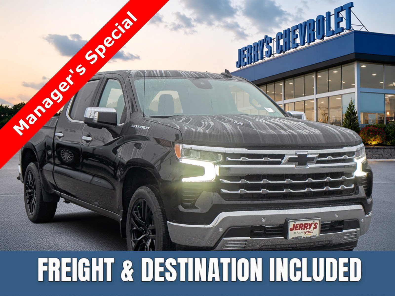 New 2026 Chevrolet Silverado 1500 LTZ w/ LPO, Dark Essentials Package