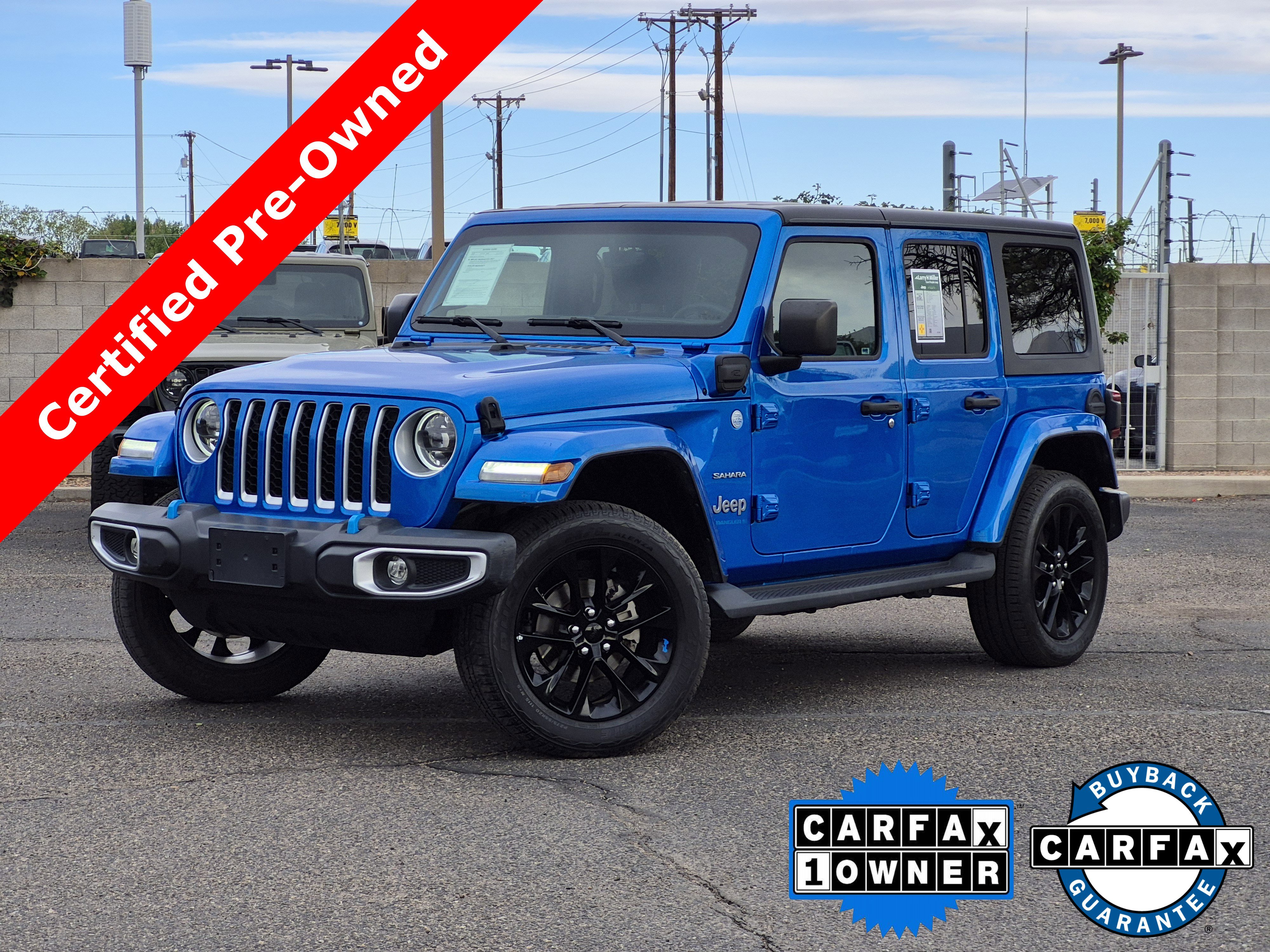 Used 2023 Jeep Wrangler Unlimited Sahara AWD/4WD image 1