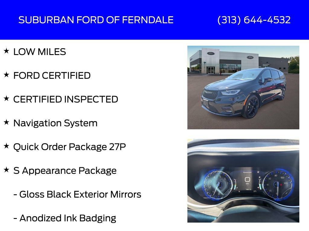 Used 2026 Chrysler Pacifica Limited w/ S Appearance Package FWD image 4