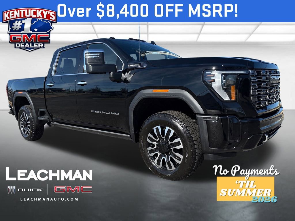 New 2026 GMC Sierra 2500 Denali Ultimate w/ LPO, Black Badging Package