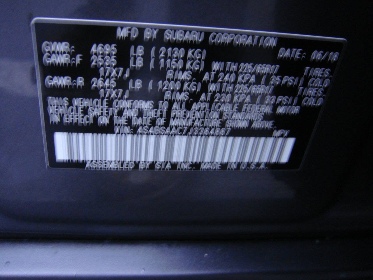 Used 2018 Subaru Outback 2.5i AWD/4WD image 19