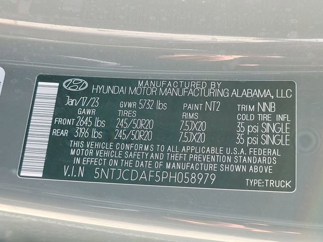 Used 2023 Hyundai Santa Cruz Night image 15