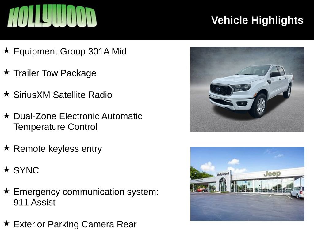 Used 2019 Ford Ranger XLT w/ Equipment Group 301A Mid image 3