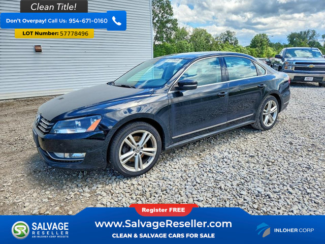 Used 2014 Volkswagen Passat 3.6 SEL Premium