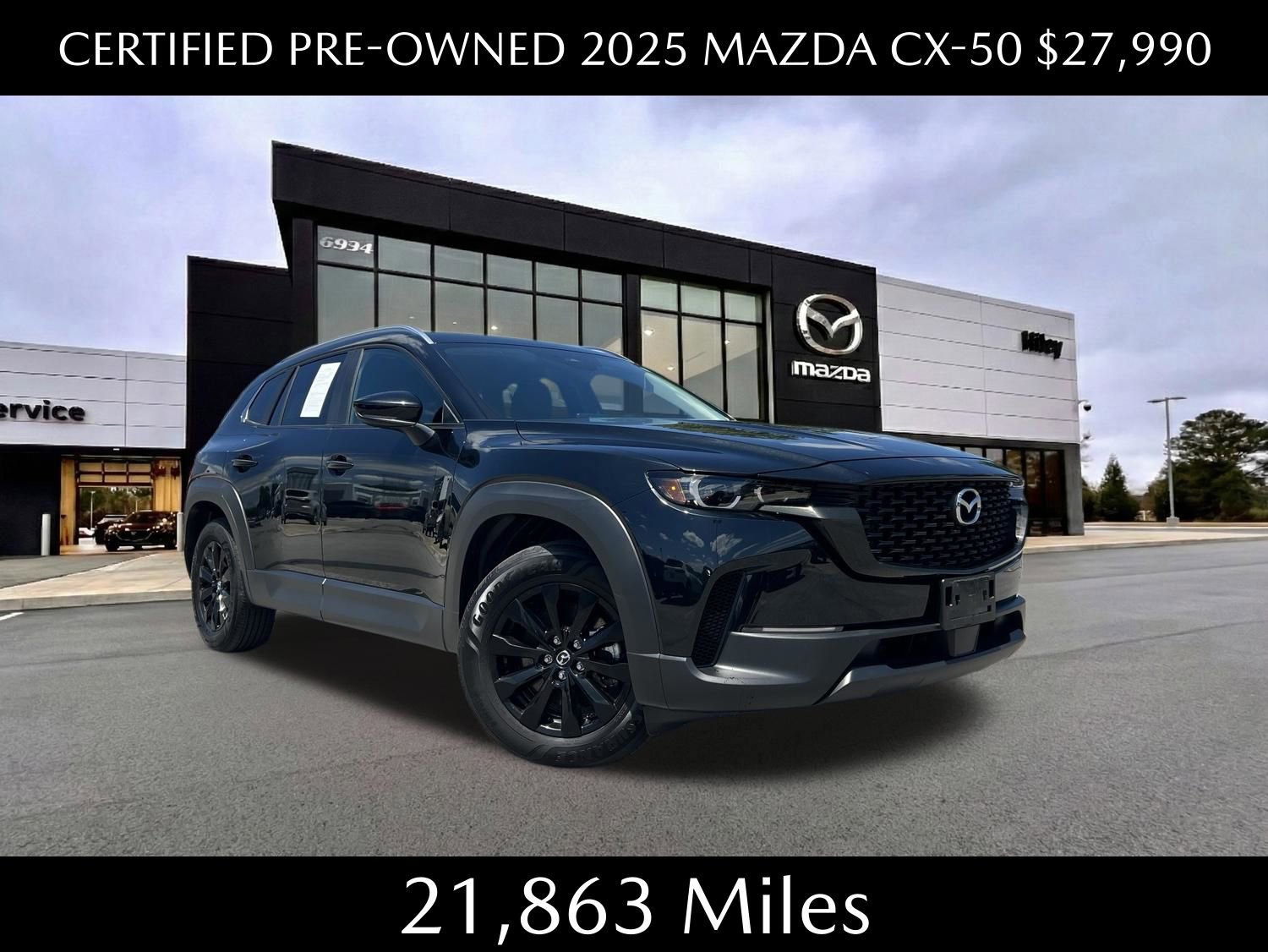 Certified 2025 MAZDA CX-50 AWD 2.5 S w/ Select Package