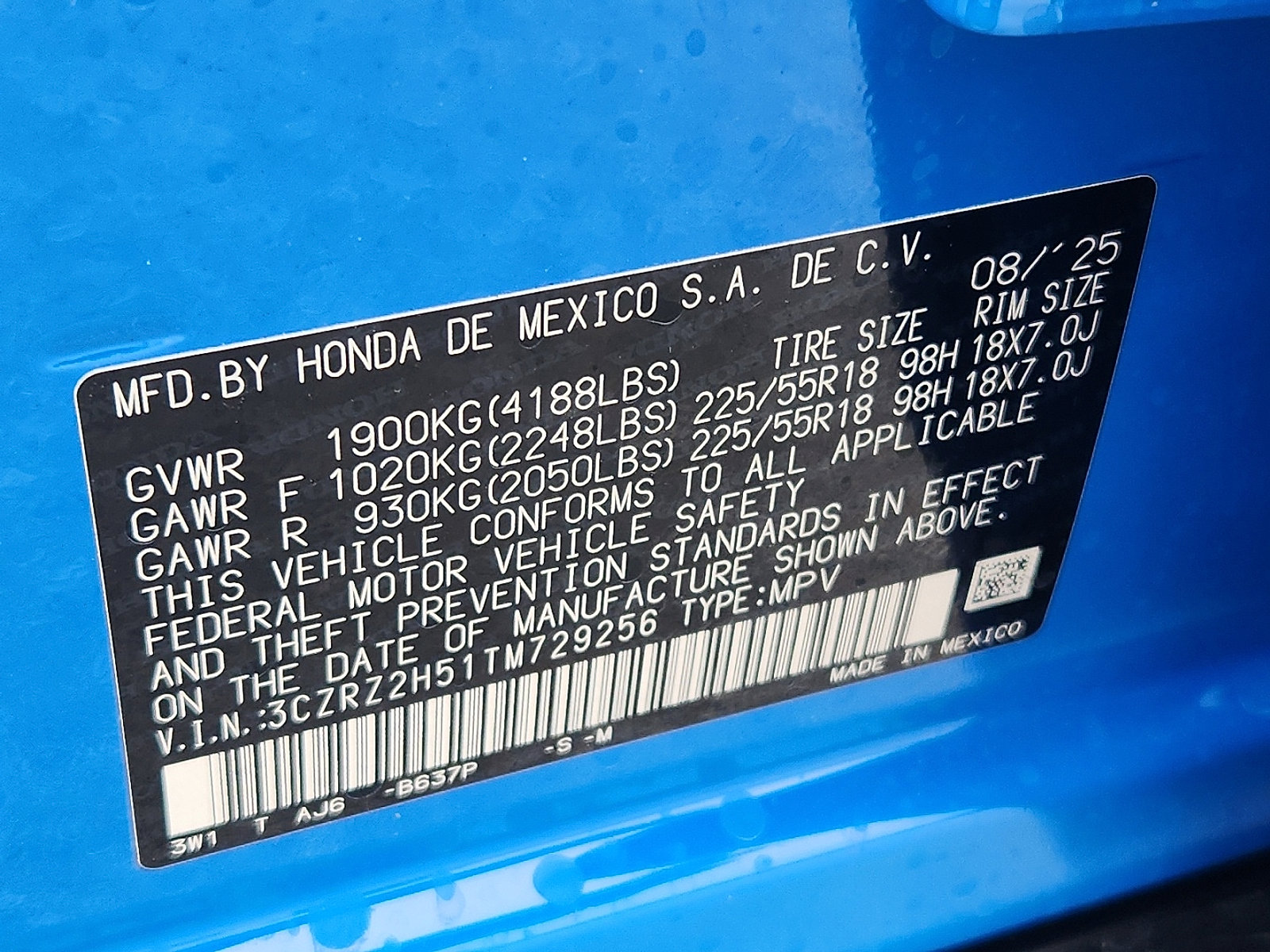 New 2026 Honda HR-V Sport image 16