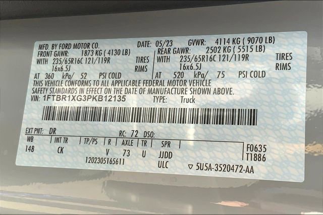 New 2023 Ford Transit 250 148 High Roof image 13